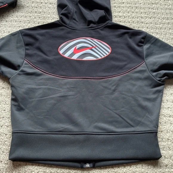 Nike Women NWOT Sportswear Heritage Air Max Full Zip Crop Jacket Size Small NEW - Picture 7 of 13